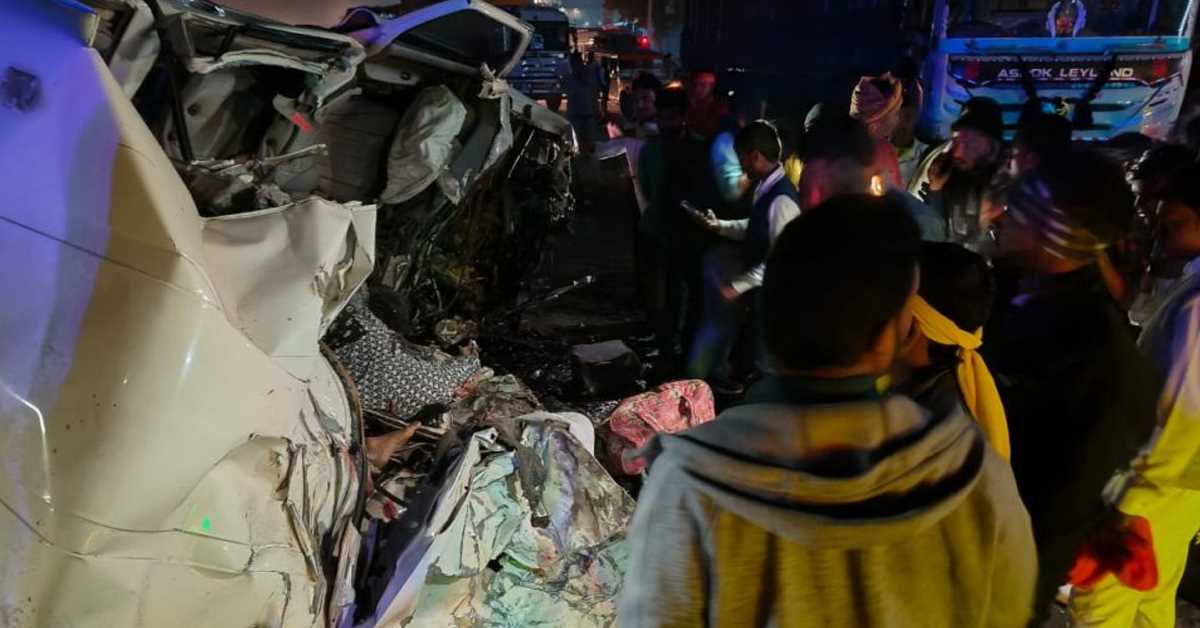 बिहार : तेज रफ्तार ट्रक की चपेट में आई स्कार्पियो और बाइक, 9 लोगों की मौत